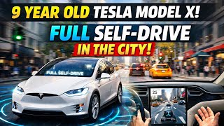 9 Years Old… Still Driving Itself?! Tesla Model X Full Self-Driving Test