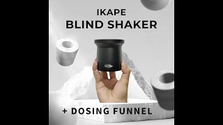 iKape Coffee Blind Shaker + Espresso Dosing Funnel 58mm