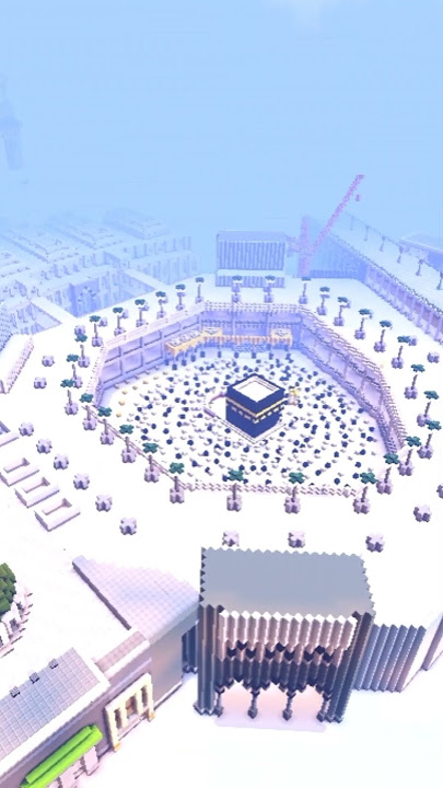 Mekah Versi Asli Dan Versi Minecraft