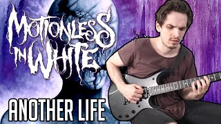 Motionless In White | Another Life | Nik Nocturnal GUITAR COVER + Screen Tabs Resimi
