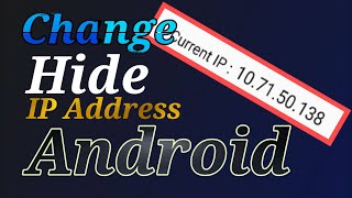 How To Change/Hide IP Address In Android In One Click 2022 || Hide IP Adress Without Using Any VPN screenshot 1