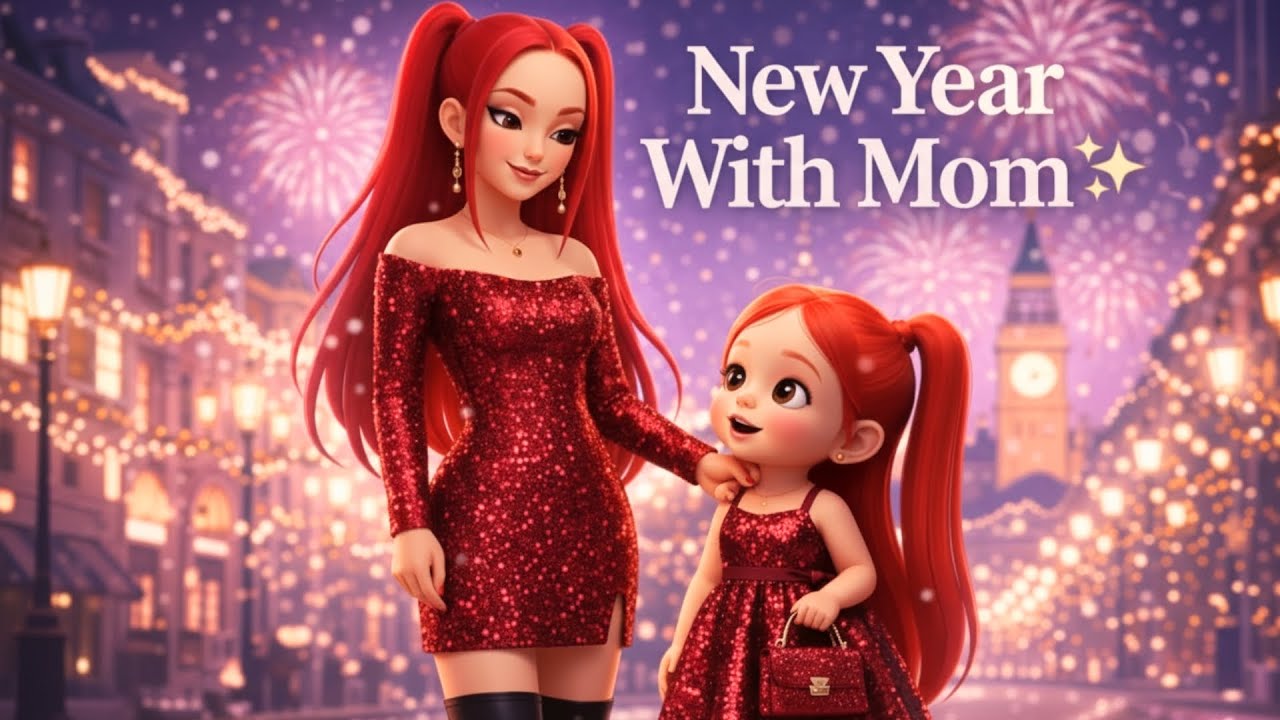 OMG! Mira’s First Time Watching New Year Fireworks With Mom! ✨🎆| Demon Slayer KPOP