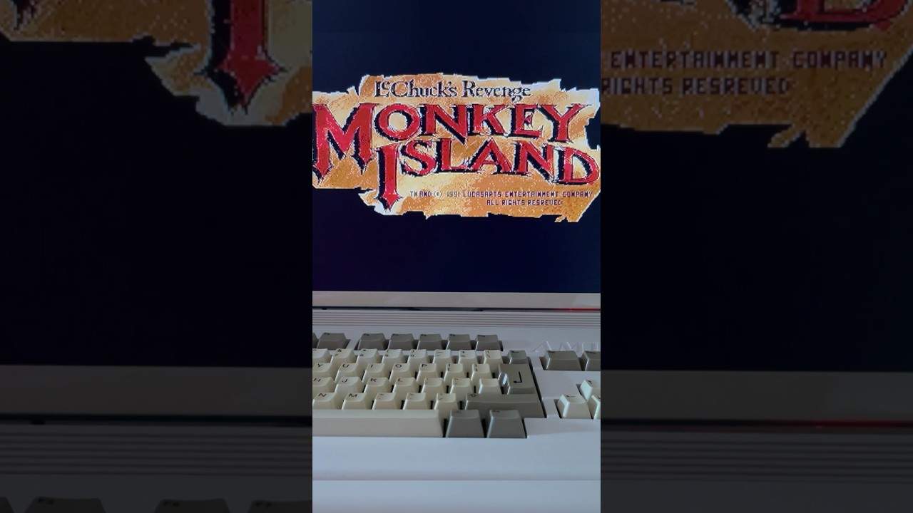 MONKEY ISLAND LECHUCK'S REVANGE na COMMODORE AMIGA 1200
