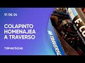 El homenaje de Colapinto al Flaco Traverso