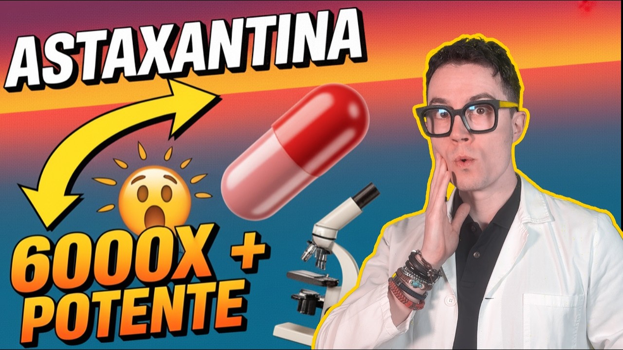 ASTAXANTINA: Benefici, Dosaggi e 3 ERRORI da Evitare