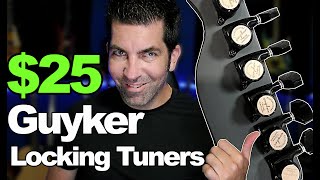 GUYKER Locking Tuner Review in a Harley Benton TE-20 HH