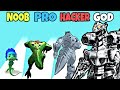 NOOB vs PRO vs HACKER vs GOD in Kaiju Run (New Update)