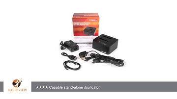 StarTech.com SATA Hard Drive HDD Duplicator Dock - eSATA USB Hard Disk Drive Duplicator - 2.5 /