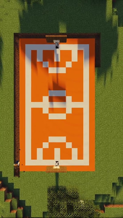 Minecraft Basketball Court Tutorial