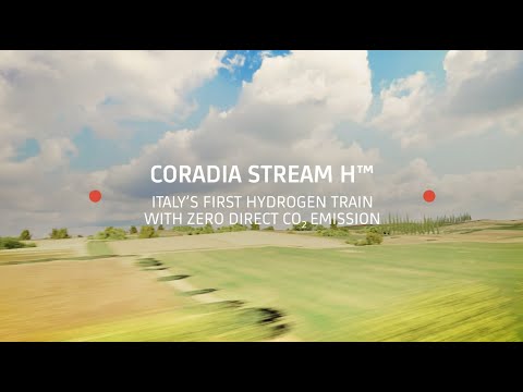 Coradia Stream H: Italys first hydrogen train with zero direct CO2 emissions