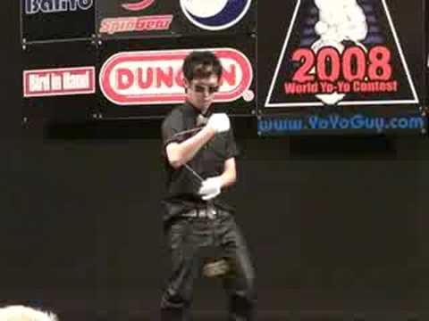 ヨーヨー】world yo-yo contest 2008 final 1a 02 hiroyuki suzuki