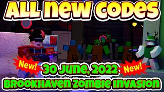 Roblox Brookhaven RP Zombie Invasion codes (November 2022): Free Points