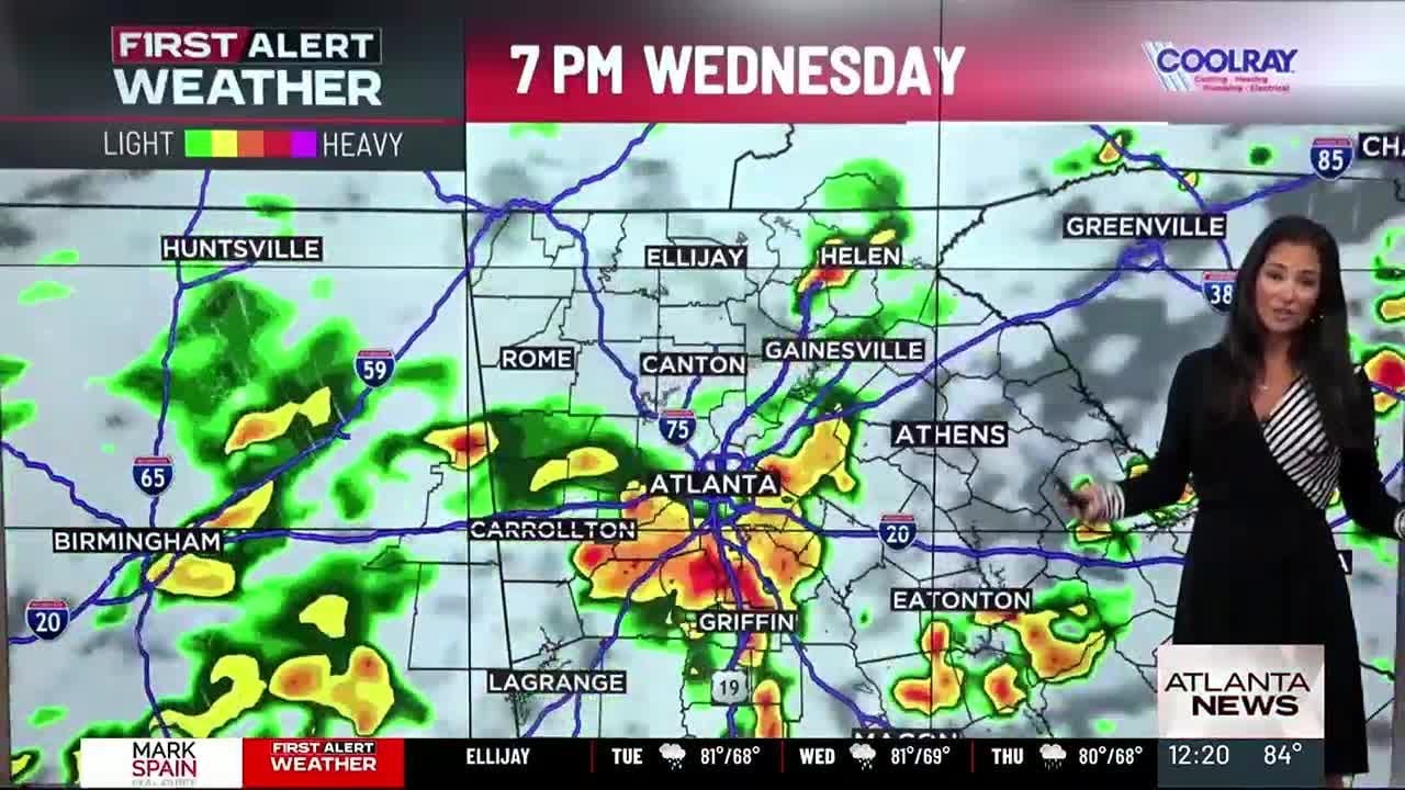 FIRST ALERT: Higher rain chances Wednesday & Thursday - YouTube