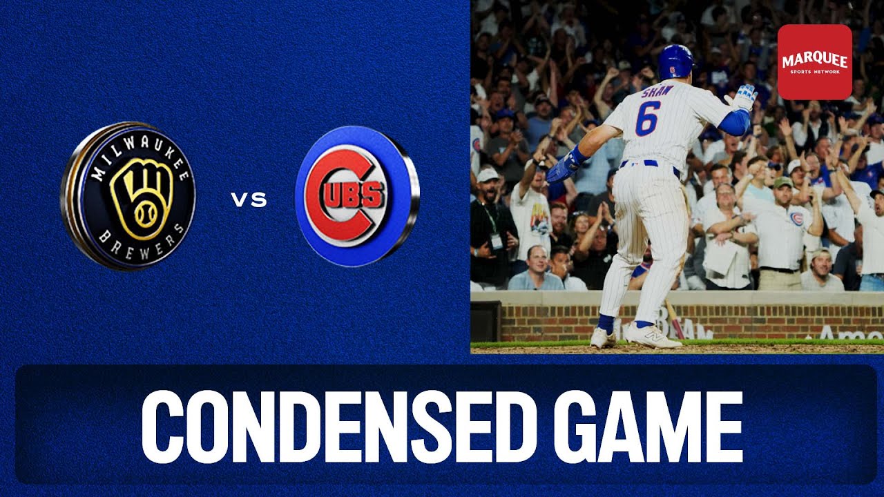 Chicago Cubs vs. Milwaukee Brewers MLB game highlights (August 19, 2025, Game 2)