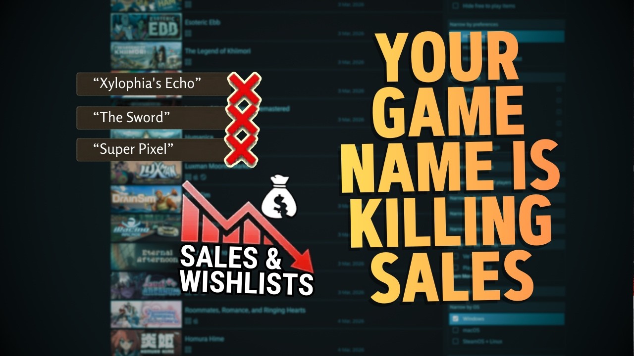 4 Rules for Naming Your Indie Game Before You Launch