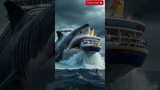 shark bana samundri ship most #video  🚢🦈