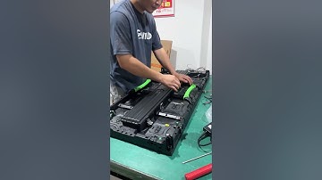 Rear maintenance led screen#ledscreen #leddisplay #leddisplayscreen #shorts #fyp