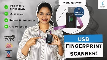 Edgar Interactive EBS01 | USB Fingerprint Scanner | Working Demo