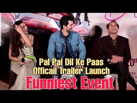 Pal Pal Dil Ke Paas Official Trailer Launch | Complete Event | Karan Deol, Sahher, Dharmendra