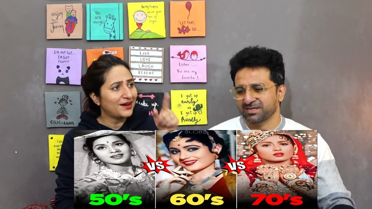 Pak Reacts Best Bollywood Songs Of Each Decade 50s - 60s - 70s | Most Popular Hindi Songs Of Decades
