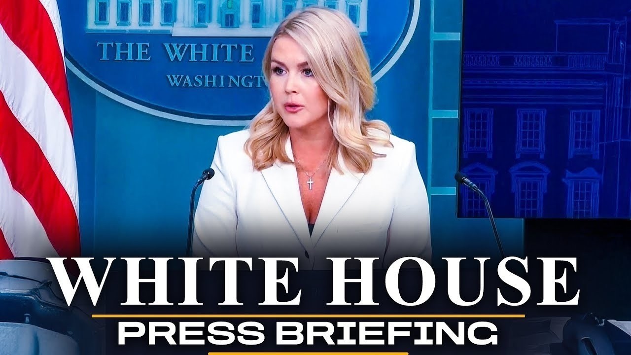 LIVE: White house briefing | ईरान में अमेरिकी सेना के operation और Middle east के ताज़ा हालात पर PC