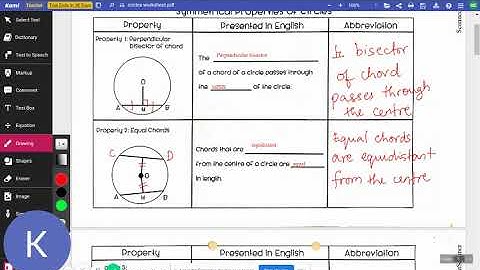 Lesson 4 - Chord and tangent properties