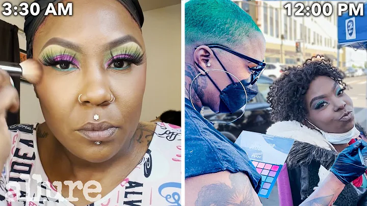 A Makeup Artist's Entire Routine, From Waking Up t...