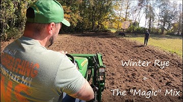 Food Plot Prep with the 1025R