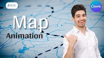 How to Create Map Animation in Canva! 🌍✨
