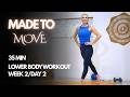 Lower Body Workout - Rear Engineered #homeworkouts #lowerbodyworkout #beachyogagirl #BYGMethod