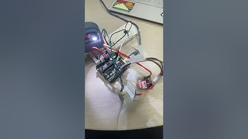 Stepper motor/photo resistor