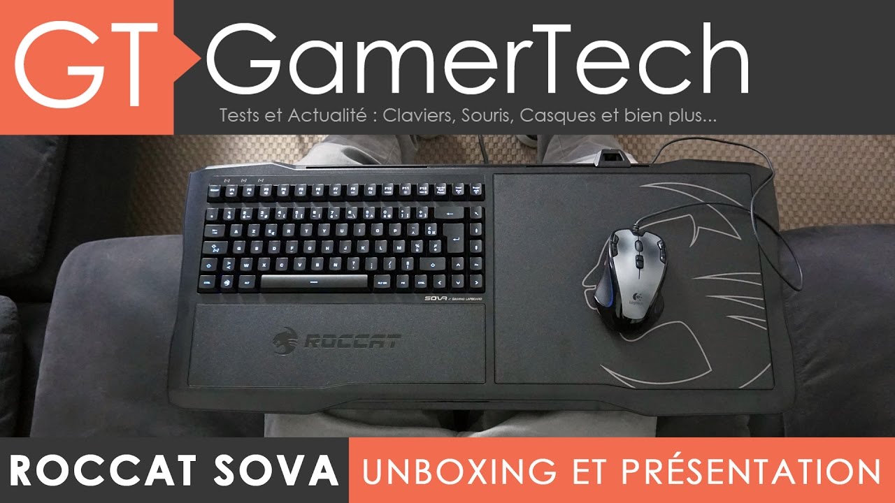 ROCCAT Sova + Kova - Pack clavier souris - Garantie 3 ans LDLC