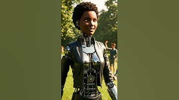 Humanoid Robot (Cinematic 8K)  #ai #robot #scifi #technology #aivideo #humanoidrobot #aivideo