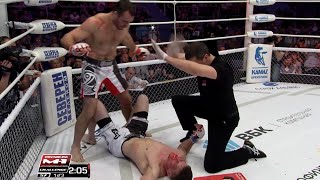 Siberian WOLVERINE tore an Englishman! BRUTAL FIGHT! Alexey Kunchenko vs Des Parker