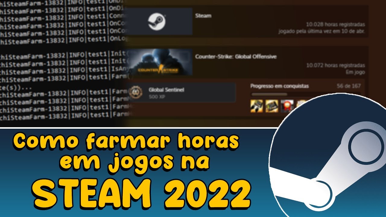 Como ganhar Horas em jogos da Steam (Com seu Celular / PC desligado) 