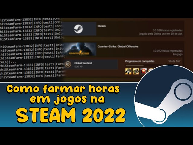 Boost De Horas Em Jogos Steam - DFG