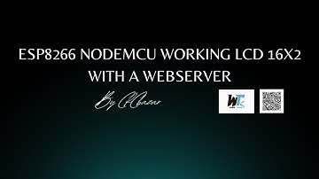 ESP8266 nodeMCU Working LCD 16x2 with a WebServer