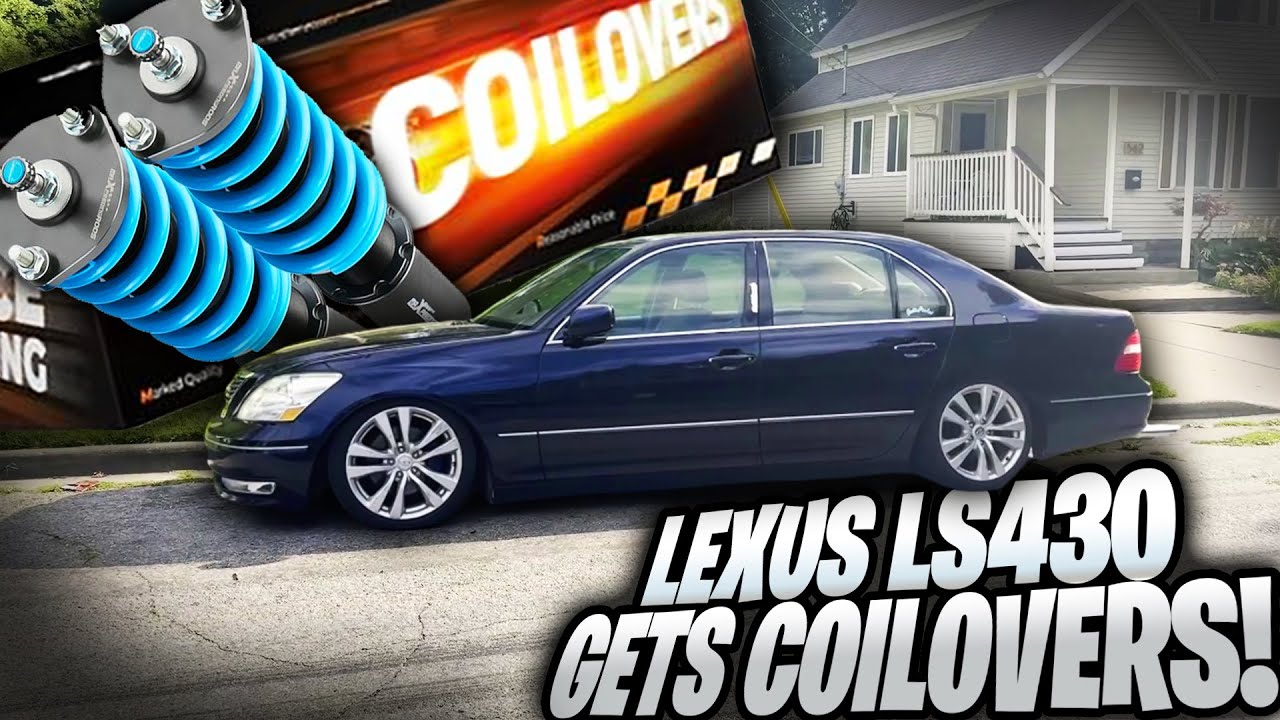 Lexus LS430 Maxpeedingrods Coilover Install Tutorial and How-To