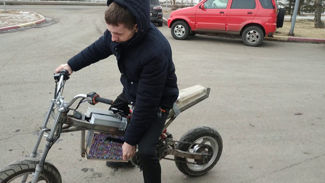Электромотоцикл хонда р3