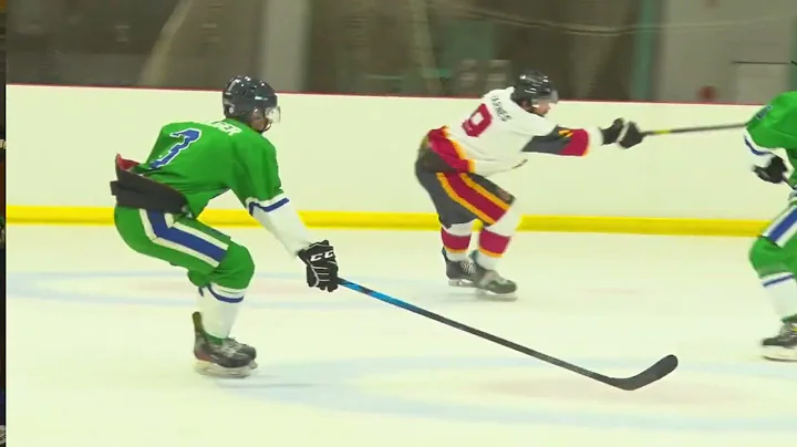 Anthony Barnes with the top shelf beauty