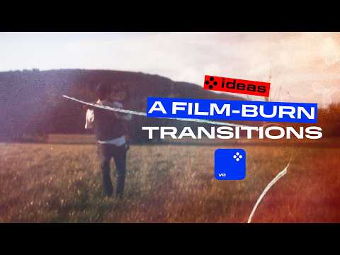 How to Add a Film-burn Transition | Movavi Ideas