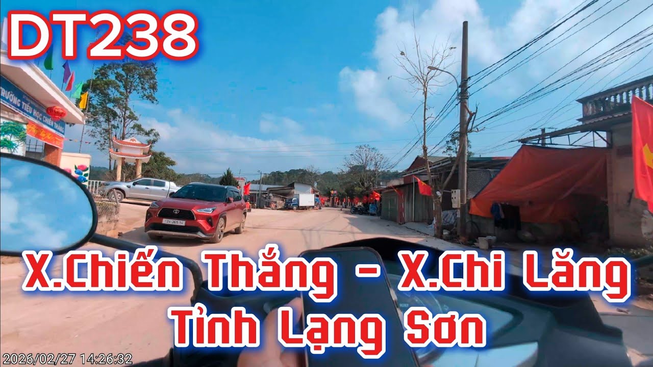 DT238 Xã Chiến Thắng đi Xã Chi Lăng, Tỉnh Lạng Sơn