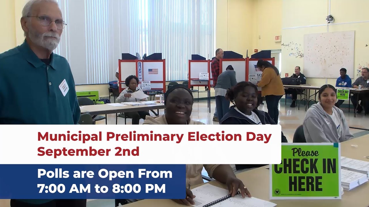September 2, 2025 - Municipal Preliminary Election