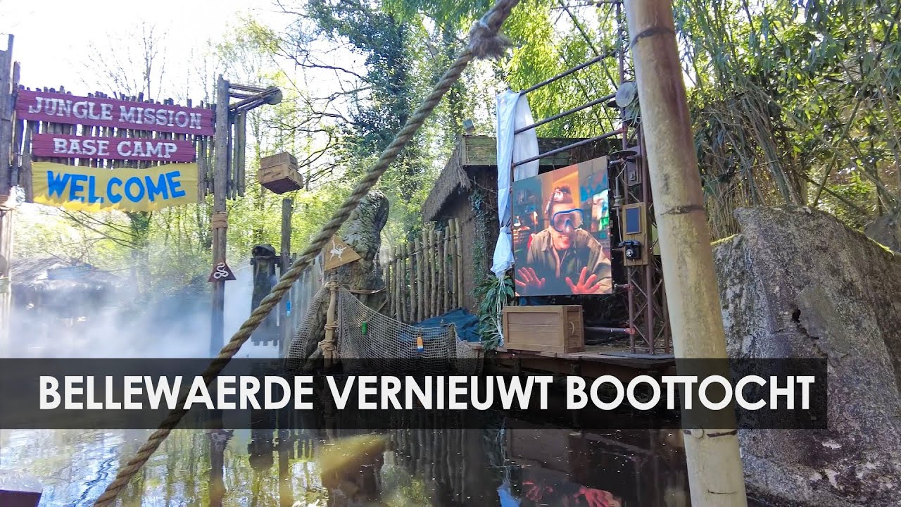 Jungle Mission in Bellewaerde Park vernieuwd (2025)