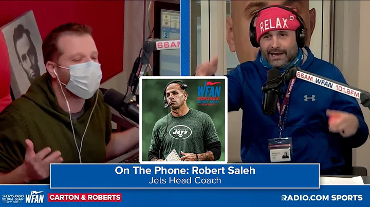 Robert Saleh Talks Maximizing Talent, Sam Darnold & Bench Pressing