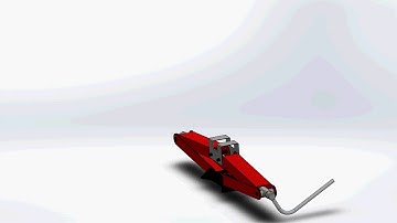 Scissor Jack Assembly in SolidWorks