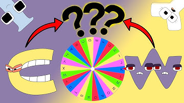 Making Alphabet Lore Letters By The Wheel #15