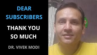Thank you so much । Suggest Topics । Dr। Vivek Modi