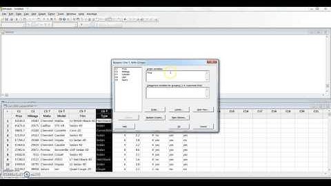Minitab side by side boxplots Part 1