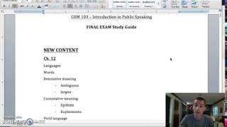 COM 103 - Final Exam Study Guide (PART1)